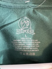 NEW Buc-ees T-shirt Colorado License Plate Size Large