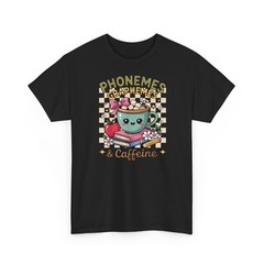 Phonemes Graphemes Caffeine Teacher Coffee T-Shirt