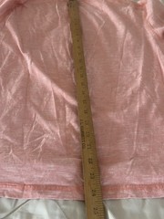 International Report Orange Heathered Henley Shirt Short Sleeve Mens Large Exc.