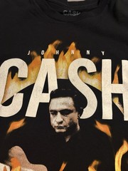 JOHNNY CASH RING OF FIRE T-Shirt 2XL rock concert country