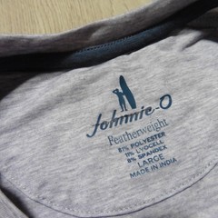 JOHNNIE-O Mens M L THE COURSE T SHIRT FEATHERWEIGHT PERFORMANCE GOLF TEE