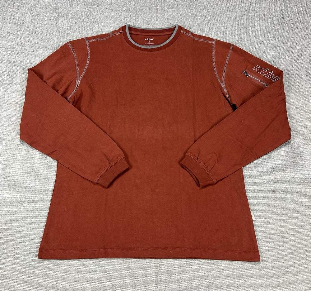 Kuhl Shirt Men Small Wildfibre Long Sleeve Hiking Trek Mountain New