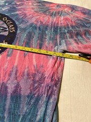 Vintage 90s Protect Our Oceans Shirt Mens XL Tie Dye Love Earth Hippie Backside