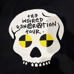 Asap Rocky Injured Generation”Not Responsible” Tour Shirt Double Sided Sz XL