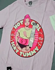 Pink Hot Girl Princess Gay No Hate Love Goth Slut Pink T-Shirt 4pc Medium (Aa)