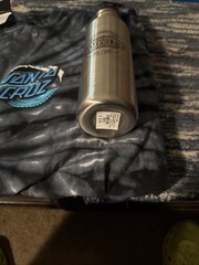 Santa Cruz 2XL T-Shirt With stainless steel 24 Ounce Water Bottle