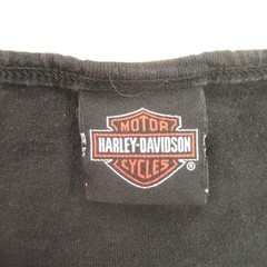 Harley Davidson Shirt Mens Large Sleeveless Crew Neck Black Aurora Colorado