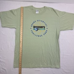 Vintage Discovery Channel Young Scientist Challenge T Shirt Adult Large 2004 Y2K