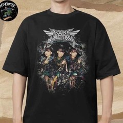 BABYMETAL METAL FORTH Merchandise 2024-2025 T-Shirt Gift Full Size Reprint