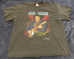 Vintage 1998 Thrashed Merle Haggard Shirt Tee XL Rare Country Tour Telecaster