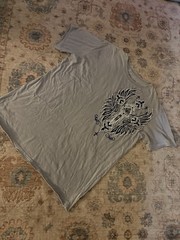 Affliction Men’s Short Sleeve T-Shirt Vintage Y2K Grunge Style, Size Large