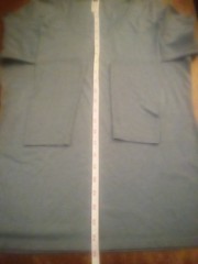 District Perfect Tri Sz.M Grey Long Sleeve V Neck Shirt