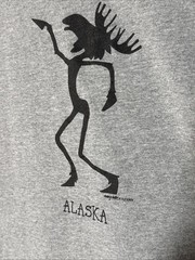 Vintage 90’s OSFA Galligaskins Juneau Alaska Sleepshirt RARE Oversized Moosejive