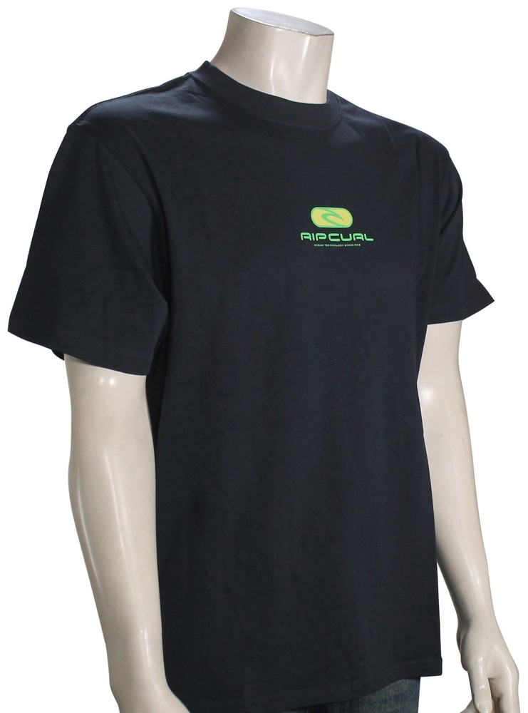 Rip Curl Pill Icon T-Shirt – Dark Navy – New