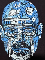 Breaking Bad Heisenberg T Shirt Men’s Medium Black Walter White TV Show Meth.