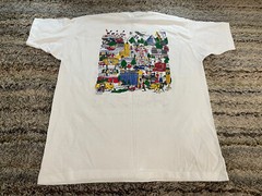 Vintage 80s United Cerebral Palsy Casual Day Detroit T-Shirt Mens 2XL Made USA