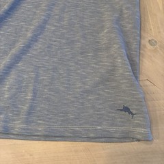 Tommy Bahama Men’s Lot of 2 Solid Knit T-Shirts L/G Blue V-Neck Green Crew