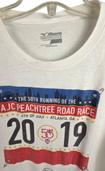 Peachtree Road Race T-Shirt Bundle Set of 5 2014, 2018, 2019 (2 Versions) & 2020