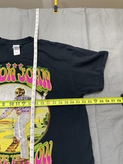 Elton John Goodbye Yellow Brick Road 2014 World Tour Graphic T-Shirt XL