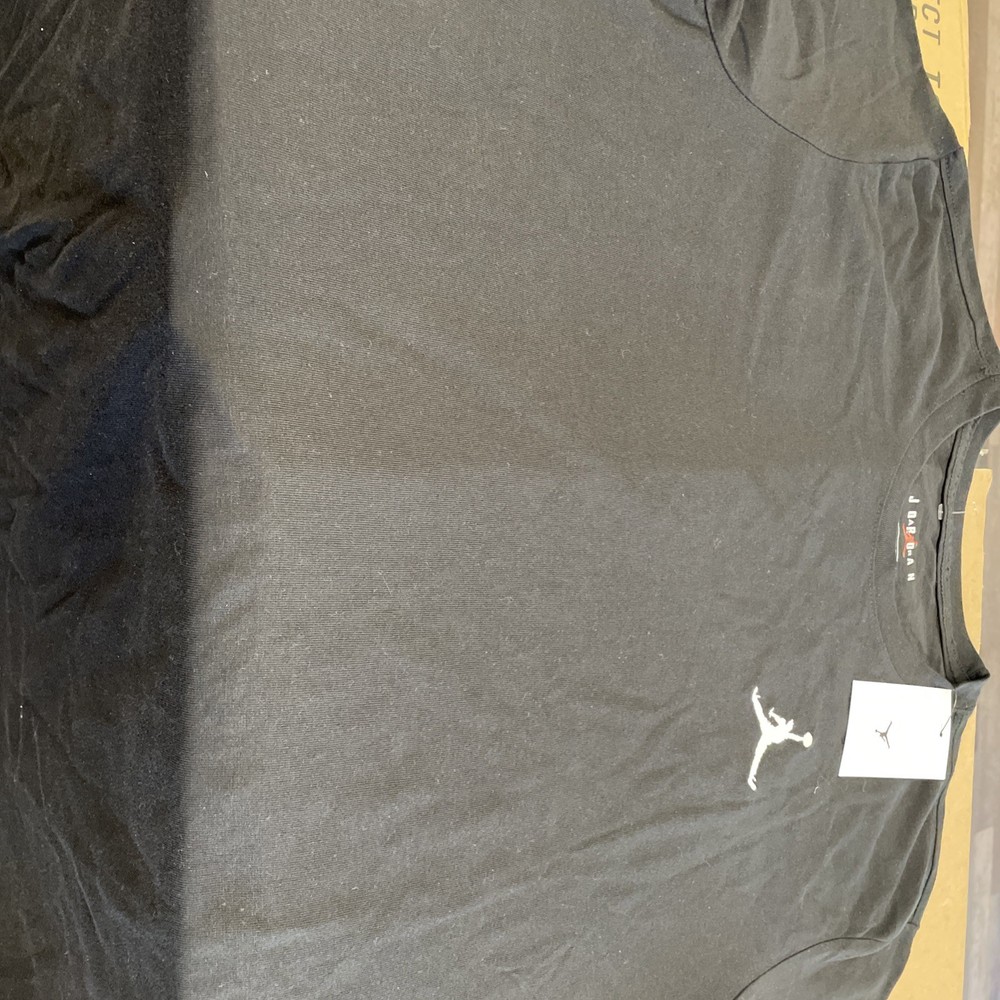 DC7485-010 NWT Men’s Jordan Jumpman Short Sleeve T-Shirt – Black Size: X-Large