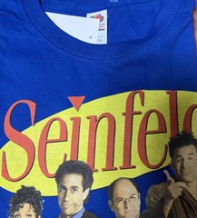 Seinfeld Shirt Jerry TV Series Stand-up Comedy Series New With Tag Blue size L