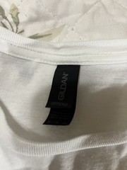 Gildan White Crew Neck T Shirt Walmart Graphic Unisex XL Cotton