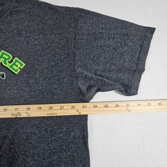 John Deere T-Shirt Mens XL Charcoal Gray Farm Equipment Combine Graphic Tee NEW