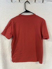 AMERICAN EAGLE Graphic Short Sleeve T-Shirt Size Small Maroon USA 1977