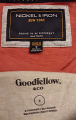 Lot Of 10 Sm Name Brand Solid Mixed T Shirt Lot American Eagle Banana Lacoste
