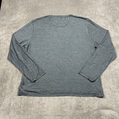 Bombas Merino Wool Blend Long Sleeve Shirt Mens 2XL Base Layer Blue
