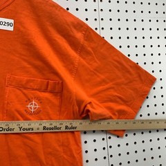 Vintage 90s Nautica Orange Sportsman Club Shirt Mens Large Oak Park Hunting