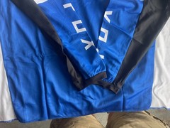 Fox Racing 180 Racing Mens Blue White Black Colorblock Lux Jersey Size 2XL New