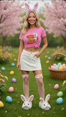 🐰✝️Silly Rabbit Easter Is For Jesus T-Shirt Easter Christian Tee funny custom
