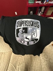 Supersuckers Team Man Shield Logo Graphic Band T-Shirt