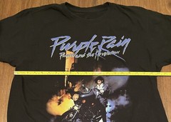 PRINCE Purple Rain Prince and the Revolution T-Shirt (L)