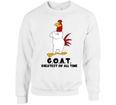 Foghorn Leghorn Greatest Of All Time Goat Cartoon Character Fan T Shirt