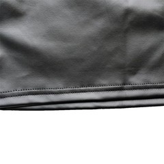 Mens Stretchy Faux Leather Tank Tops Vest Muscle Undershirts Sleeveless Clubwear