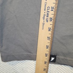 Cove USA Mens 2X Heavyweight Cotton T-Shirt Grey Brown Boxy Fit Streetwear 2XL