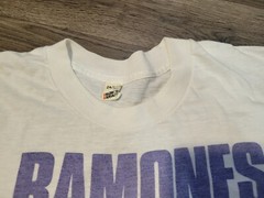 Rare Vintage Ramones Hands Across Your Face T-shirt