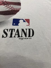 Men Large Vintage Y2K 2001 MLB 9/11 Memorial United We Stand Tshirt