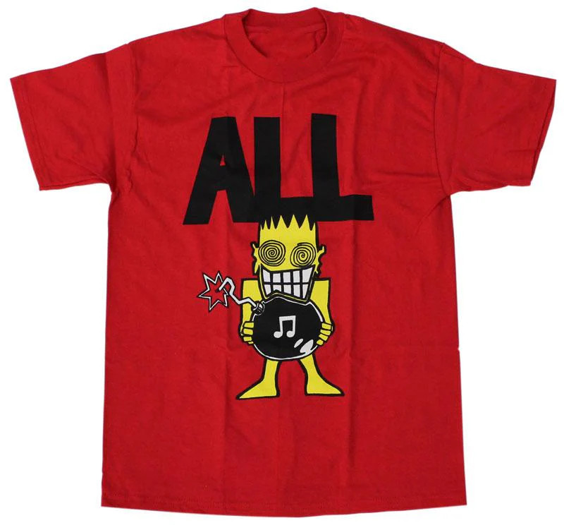 ALL Band Music Singer Gift For Fan Red Unisex T- Shirt Full Size S-5XL BO717