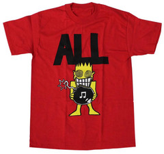 ALL Band Music Singer Gift For Fan Red Unisex T- Shirt Full Size S-5XL BO717