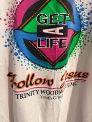 Jesus Vintage 1994 ‘Get A Life Follow Jesus’ T-Shirt Adults Sz.XL