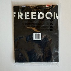 Under Armour Mens UA Freedom Flag Logo T-Shirt Sz Medium Black USA Patriotic Tee