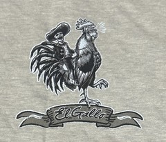NWT El Gallo Men’s Brad Paisley Moon Shine Spirit T-shirt TAN XL