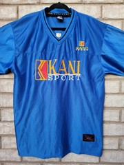 90s vintage Karl Kani Sport jersey blue Size XL Oversized Rare Vcg For Its Age