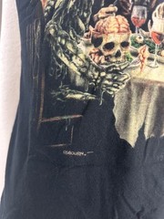 Fright Rags Horror Dinner Party Graphic Tee – Small – DSGBURN Art – Black