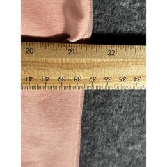 BYLT Basics Drop Cut Lux T-Shirt Mens XL Clay Pink Curved Hem Short Sleeve Tee