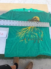 ROOTED IN STRUGGLE T-Shirt Anti-Fascist Political Activist Tee SZ S gd2