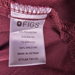 Figs Scrub Top Mens XL Technical Collection Stretch Pockets Medical FW1100